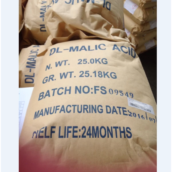 Chemical Material DL-Malic Acid Packing 25Kg