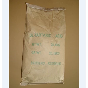 L-Tartaric Acid food grade packing 25kg/bag 